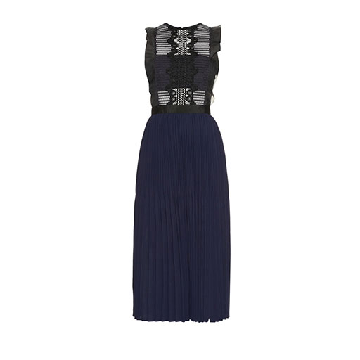 Sleeveless Lace Dress